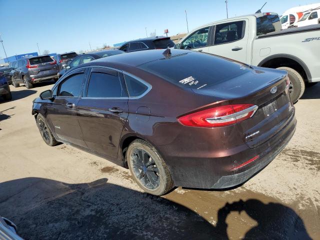 Image 2 of 2019 FORD FUSION SEL 2019 with VIN 3FA6P0MU6KR113205