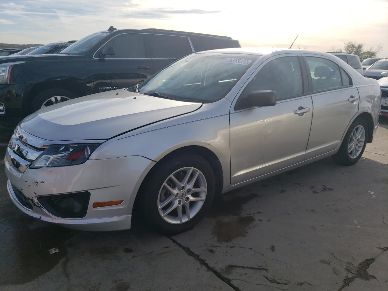 Image 1 of 2012 FORD FUSION S 2012 with VIN 3FAHP0GA0CR413687