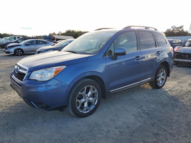Image 1 of 2015 SUBARU FORESTER 2.5I TOURING 2015 with VIN JF2SJAUC4FH598511