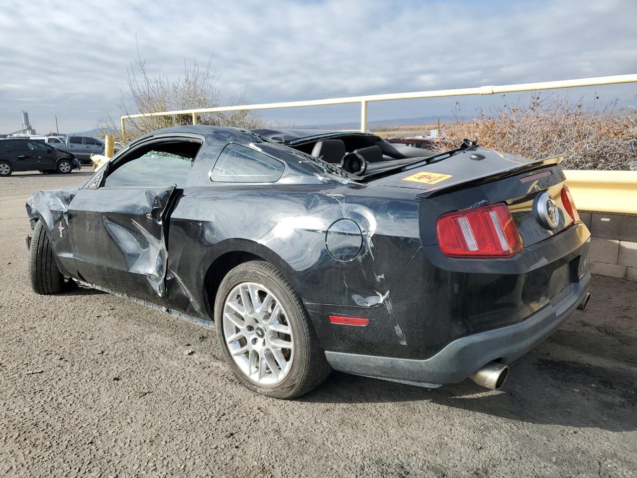 Image 2 of 2012 FORD MUSTANG  2012 with VIN 1ZVBP8AM9C5236025