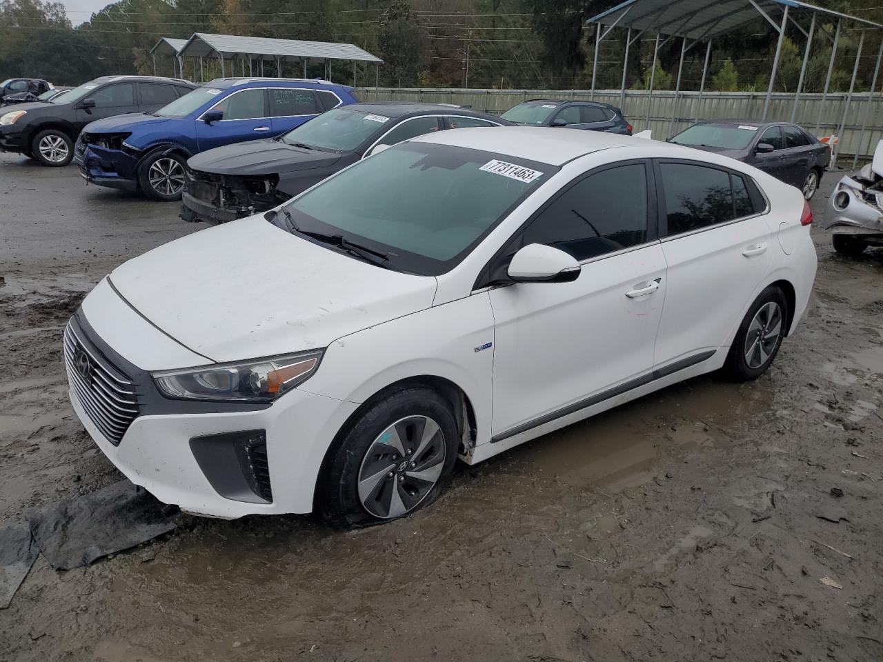 Image 1 of 2019 HYUNDAI IONIQ SEL 2019 with VIN KMHC75LC8KU105999
