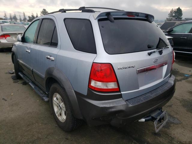 Image 2 of 2004 KIA SORENTO EX 2004 with VIN KNDJC733045331602