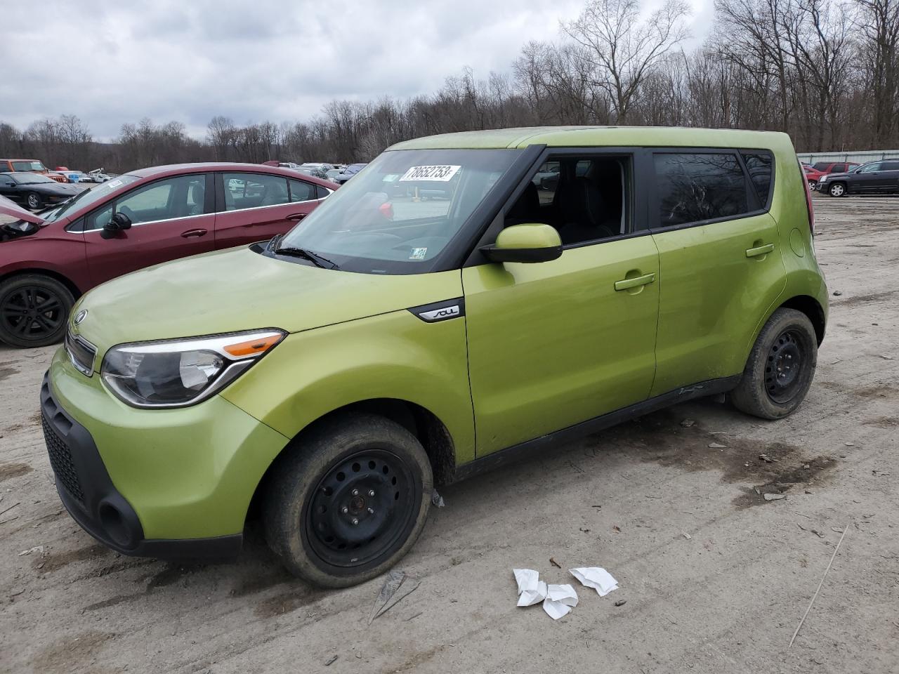 Image 1 of 2015 KIA SOUL + 2015 with VIN KNDJP3A55F7748559