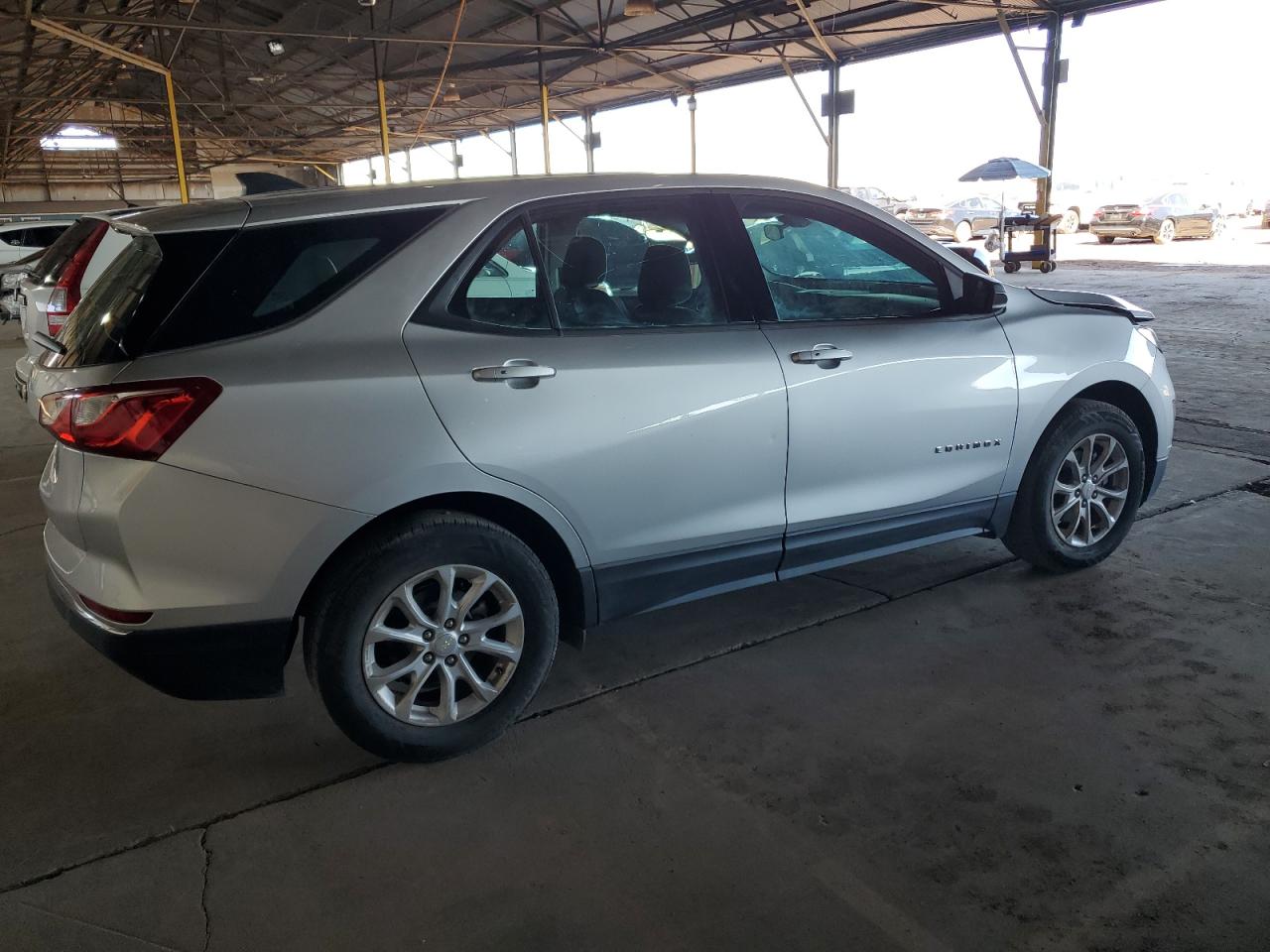 Image 3 of 2018 CHEVROLET EQUINOX LS 2018 with VIN 3GNAXHEV6JS502872