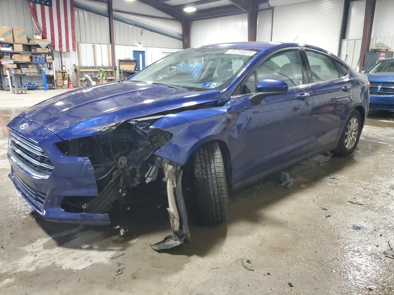 Image 1 of 2016 FORD FUSION S 2016 with VIN 3FA6P0G77GR352985