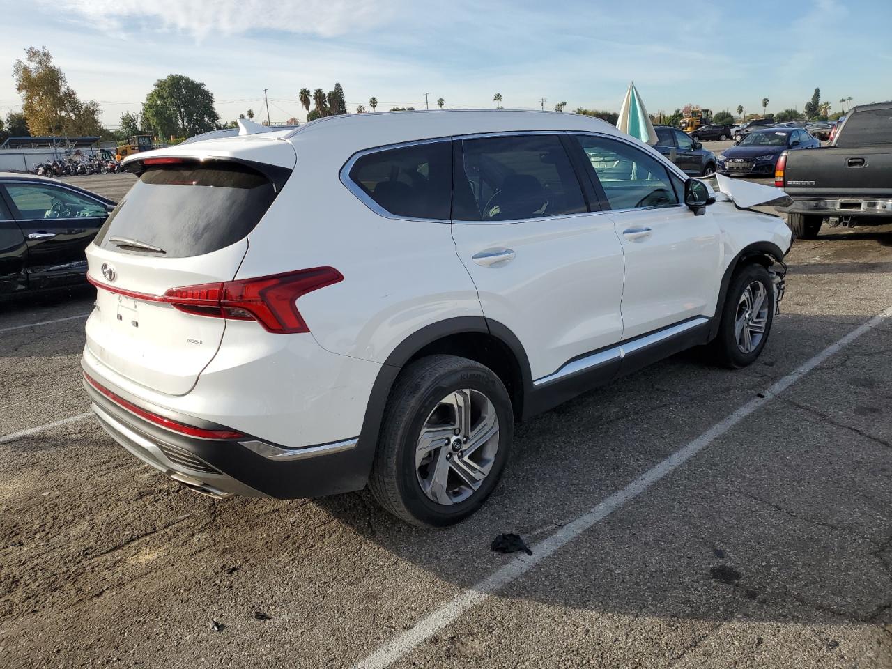 Image 3 of 2022 HYUNDAI SANTA FE SEL 2022 with VIN 5NMS3DAJ9NH481257
