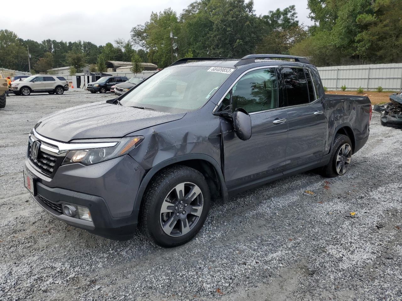 Image 1 of Honda Ridgeline Rtl 2018 with VIN 5FPYK3F73JB005562