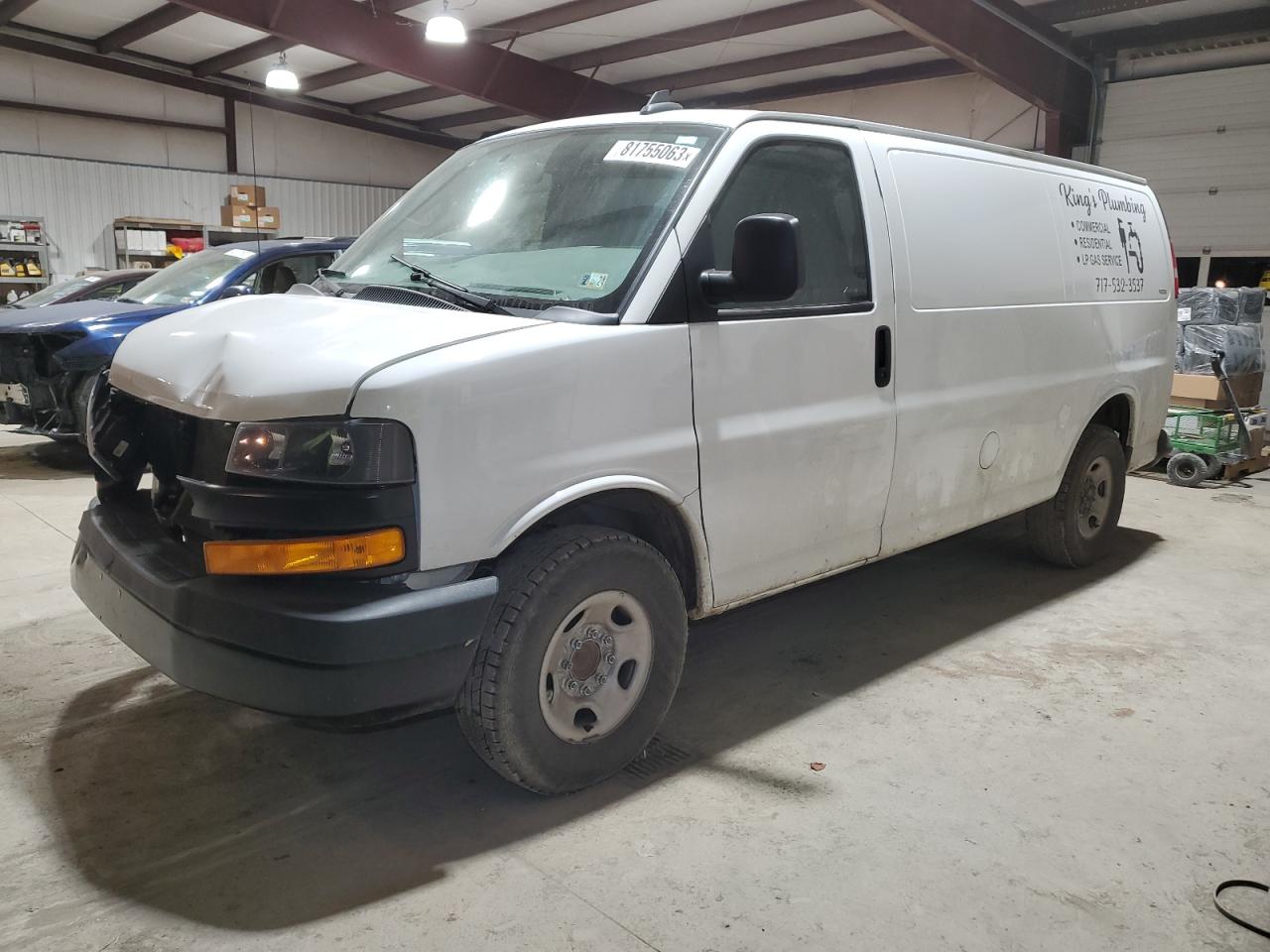 Image 1 of 2020 CHEVROLET EXPRESS G2500  2020 with VIN 1GCWGAFP9L1163535