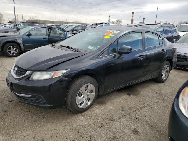 Obraz 1 z 2013 HONDA CIVIC LX 2013 z VIN 19XFB2F50DE239788