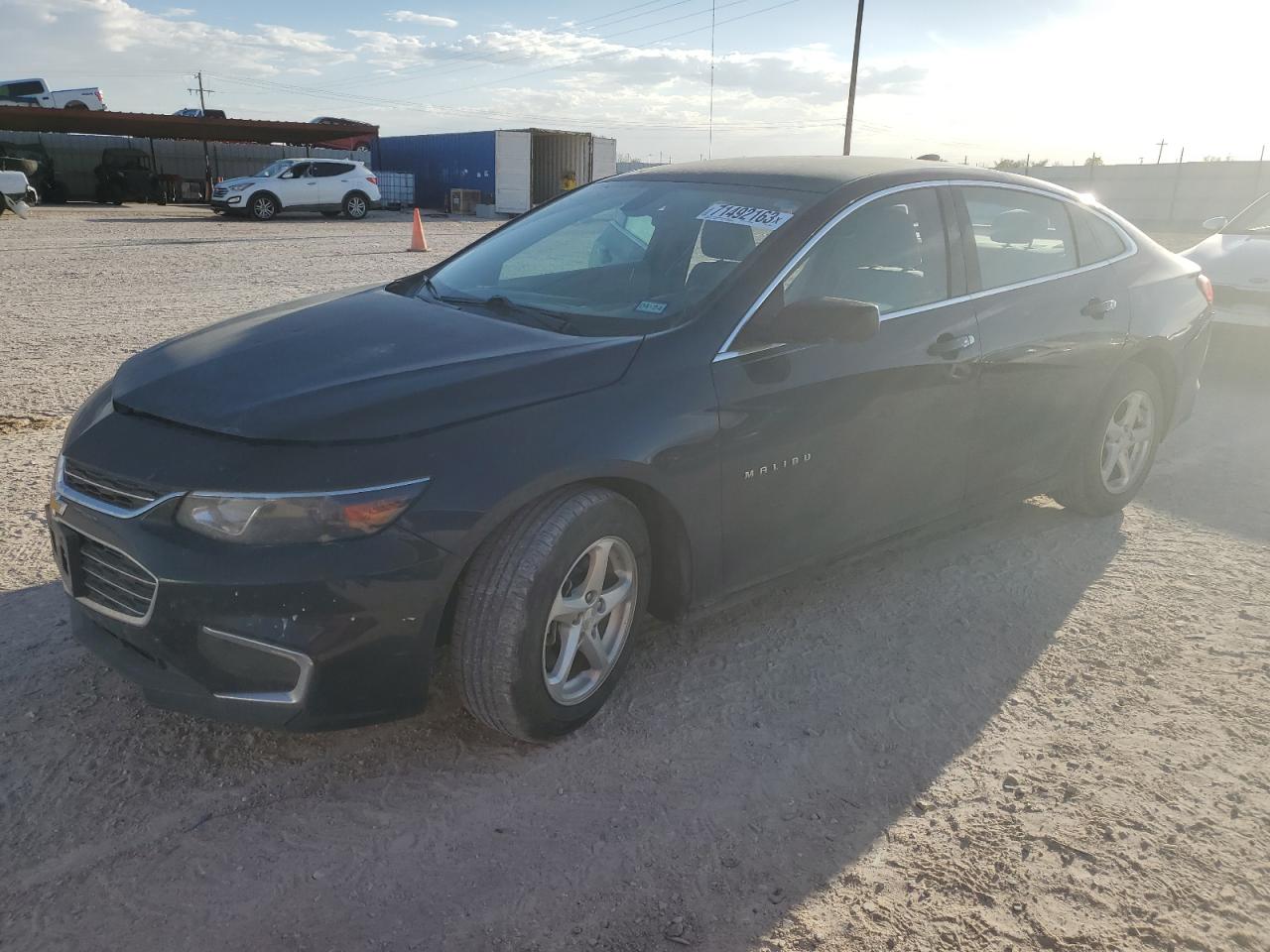 Image 1 of 2017 CHEVROLET MALIBU LS 2017 with VIN 1G1ZB5ST0HF282602