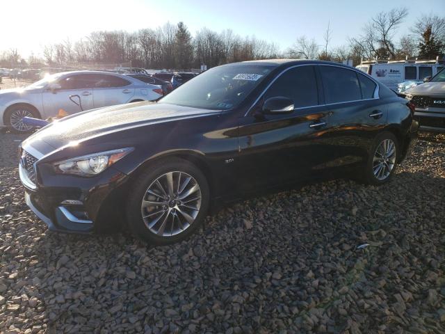 Image 1 of 2018 INFINITI Q50 LUXE 2018 with VIN JN1EV7AR8JM443605