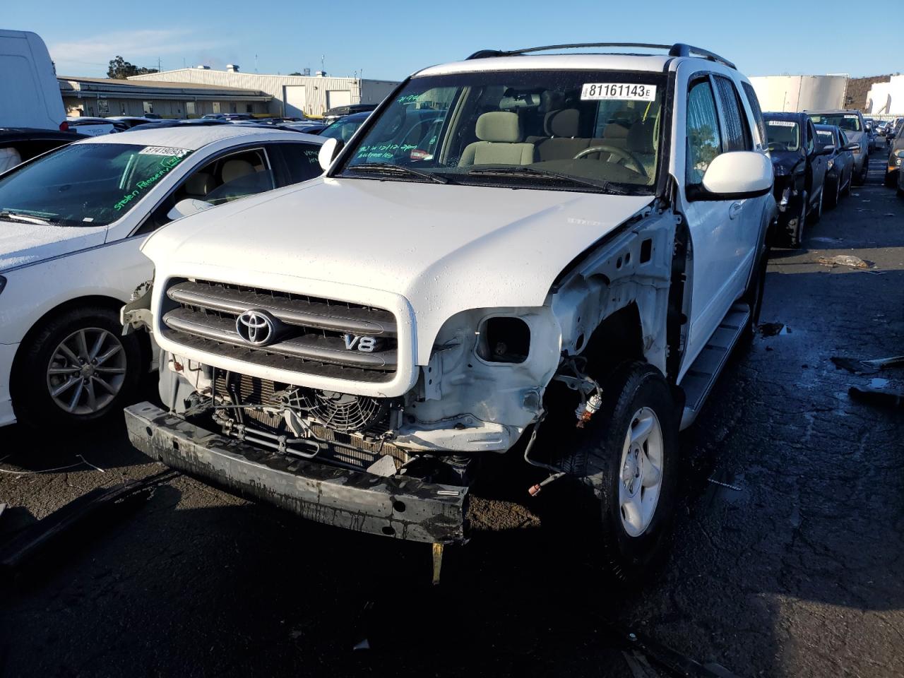 Image 1 of 2001 TOYOTA SEQUOIA SR5 2001 with VIN 5TDBT44A91S055488