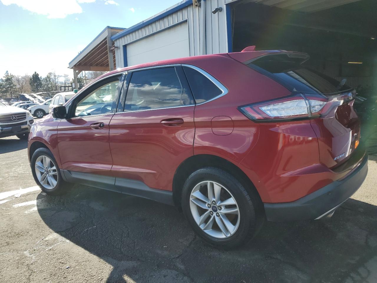 Image 2 of 2015 FORD EDGE SEL 2015 with VIN 2FMTK4J98FBB94324