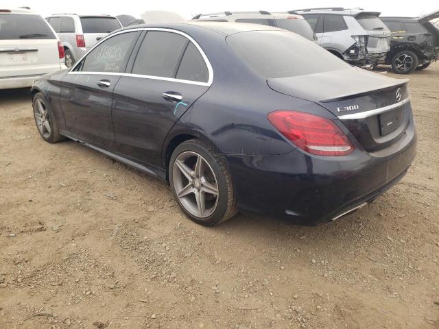 Image 2 of 2016 MERCEDES-BENZ C 300 4MATIC 2016 with VIN 55SWF4KB2GU174712