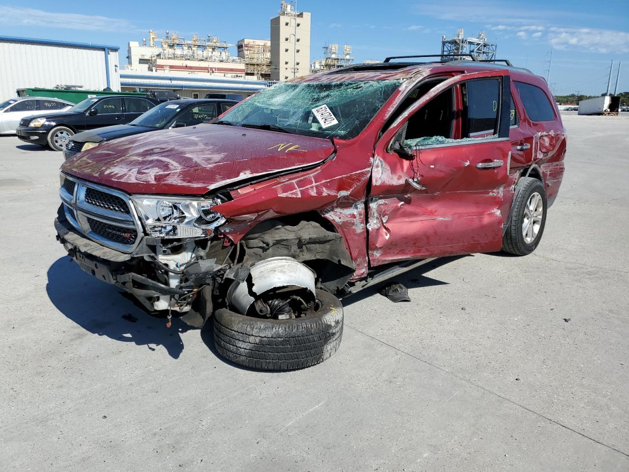 Image 2 of 2013 DODGE DURANGO CREW 2013 with VIN 1C4RDJDG3DC632987