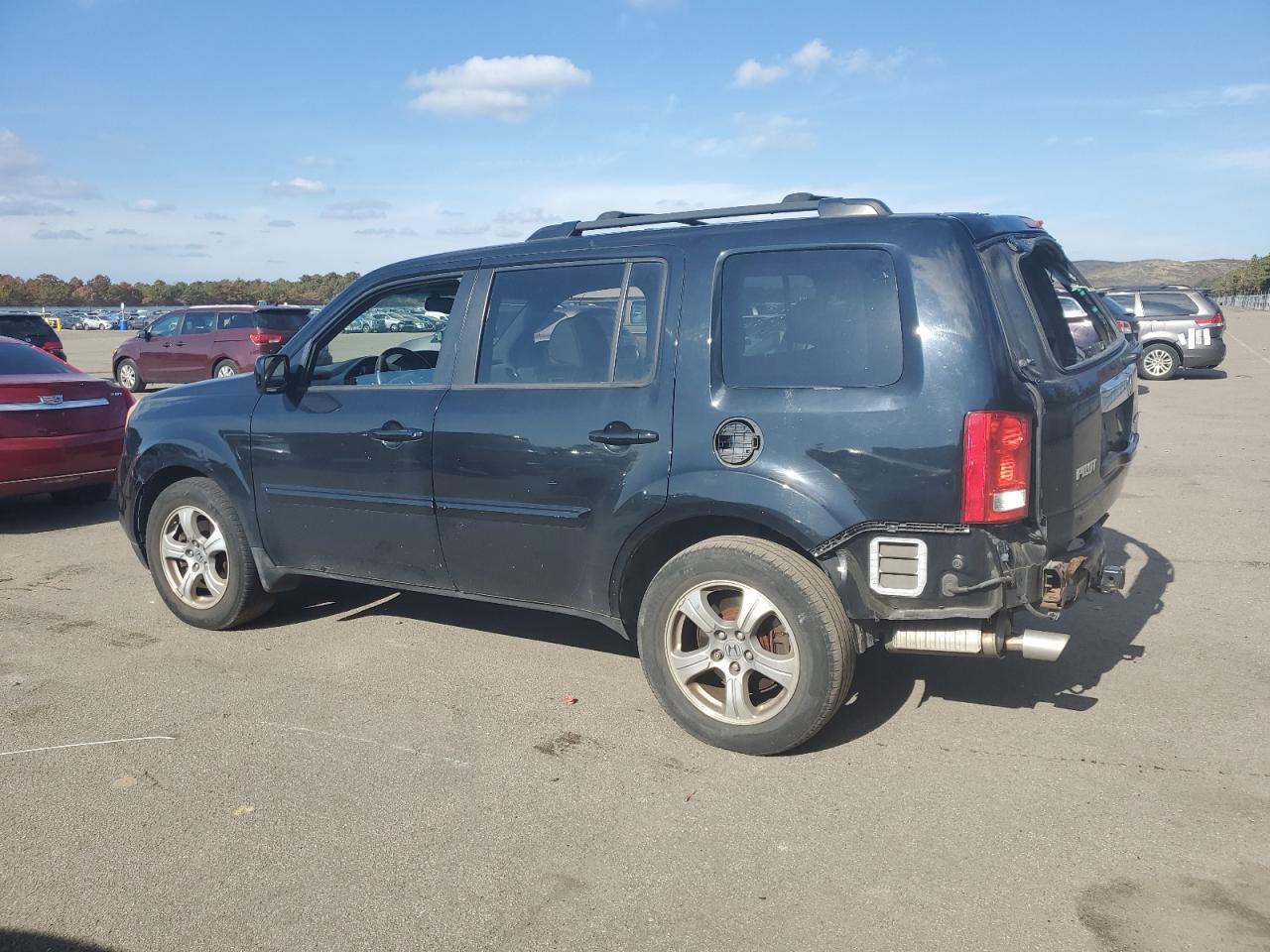 Image 2 of 2012 HONDA PILOT EXLN 2012 with VIN 5FNYF4H7XCB007165
