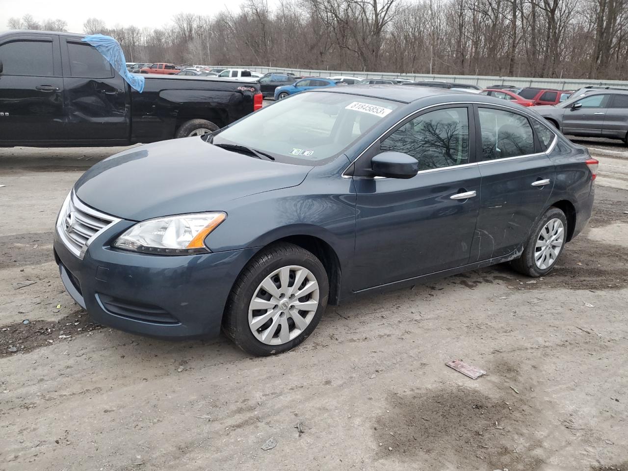 Image 1 of 2014 NISSAN SENTRA S 2014 with VIN 3N1AB7APXEY210088