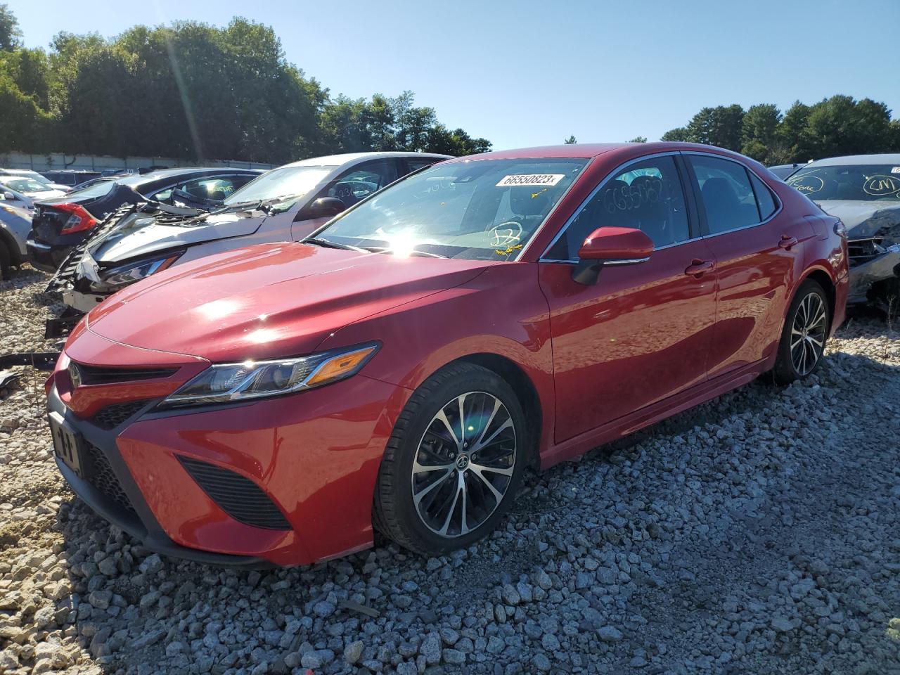 Image 1 of 2020 TOYOTA CAMRY SE 2020 with VIN 4T1G11BK7LU010792
