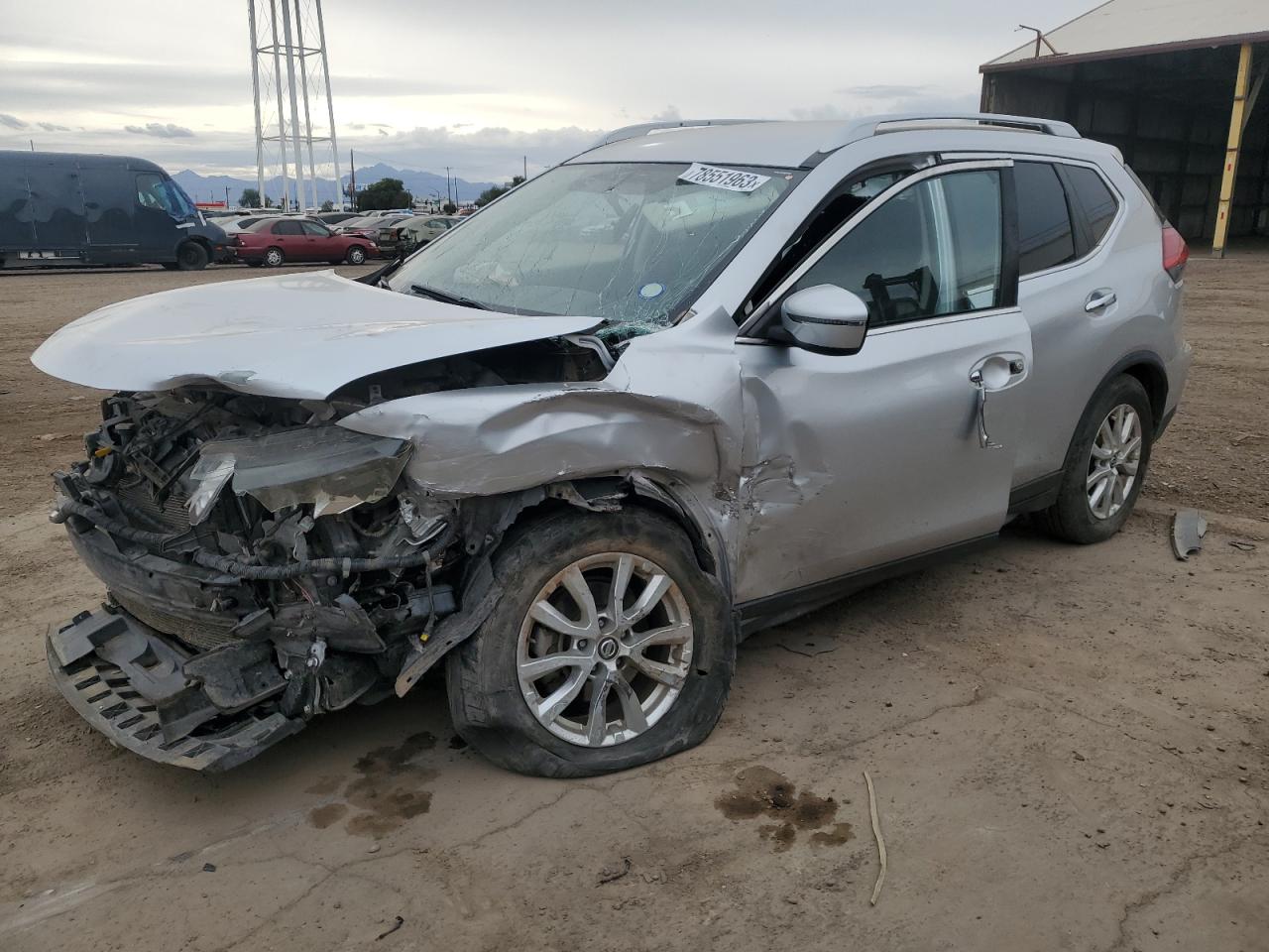 Изображение 1 2017 NISSAN ROGUE S 2017 с VIN JN8AT2MT5HW153207