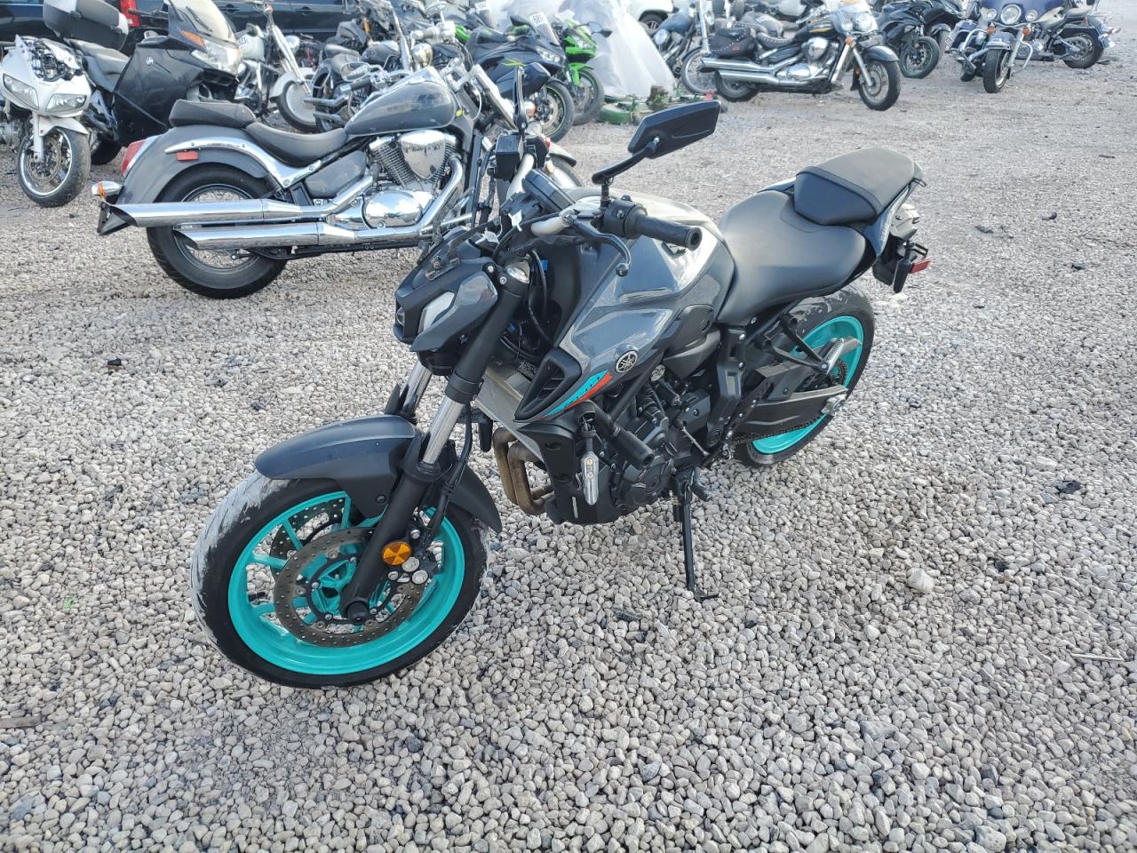 Image 2 of 2022 YAMAHA MT07  2022 with VIN JYARM32E0NA003161
