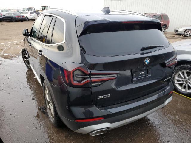 Image 2 of 2022 BMW X3 XDRIVE30I 2022 with VIN 5UX53DP07N9L69174