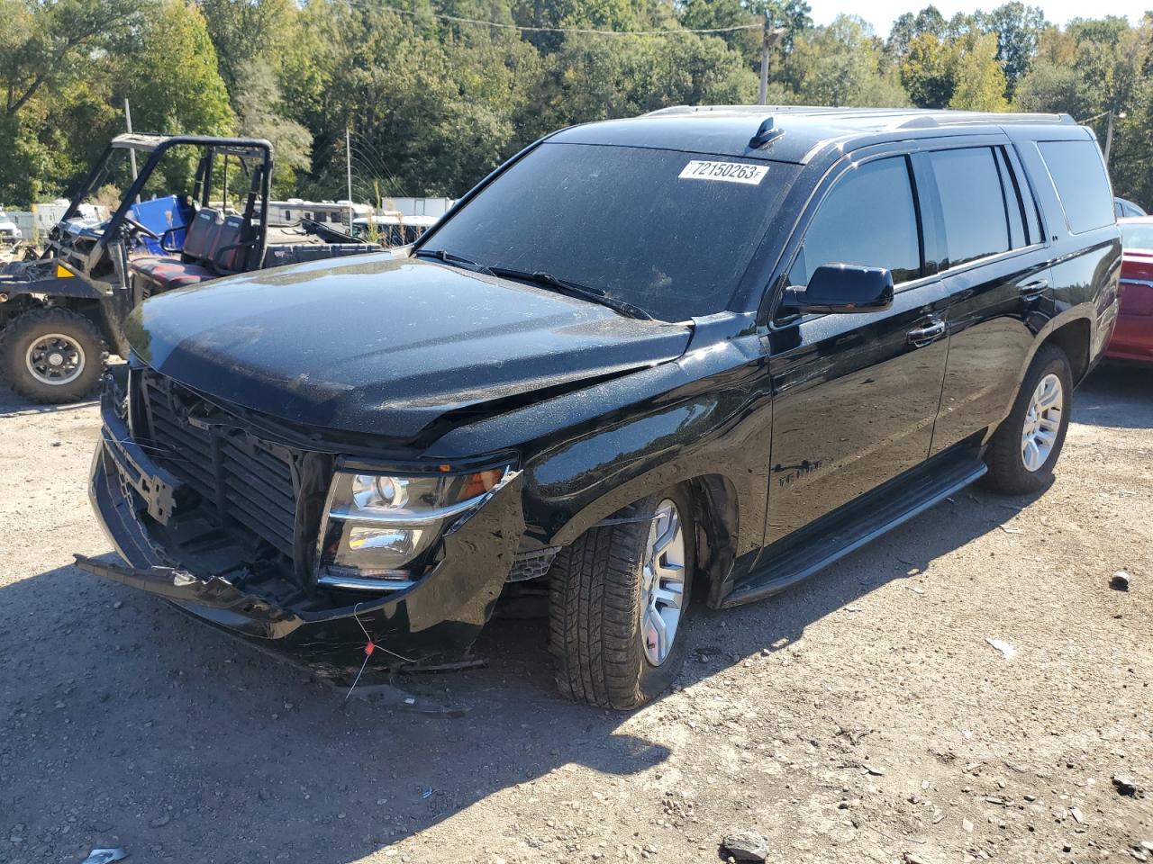 Image 1 of 2019 CHEVROLET TAHOE K1500 LT 2019 with VIN 1GNSKBKC3KR377305