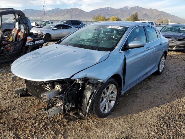 Image 1 of 2015 CHRYSLER 200 LIMITED 2015 with VIN 1C3CCCAB8FN739865