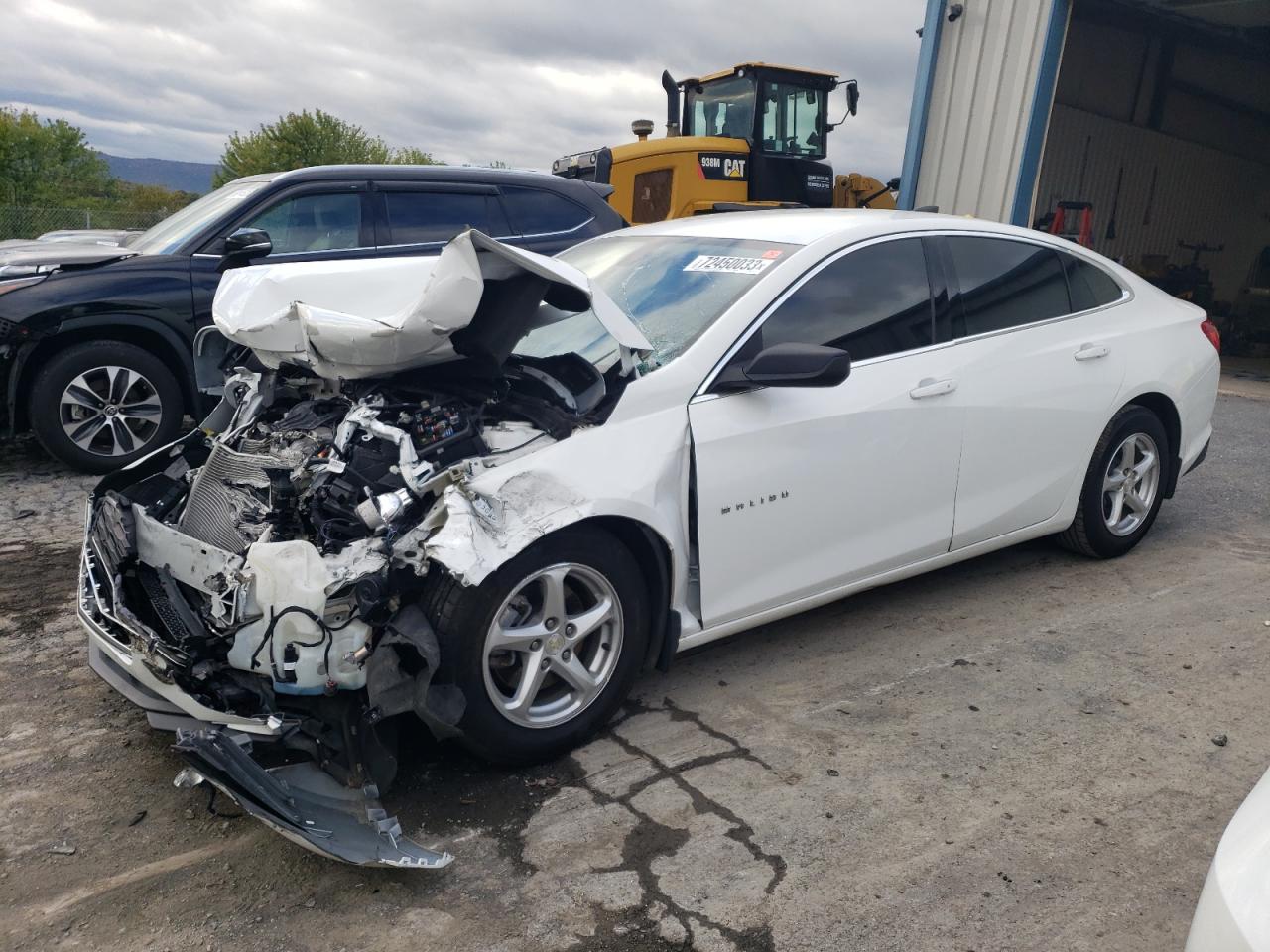 Image 1 of 2017 CHEVROLET MALIBU LS 2017 with VIN 1G1ZB5ST1HF128626