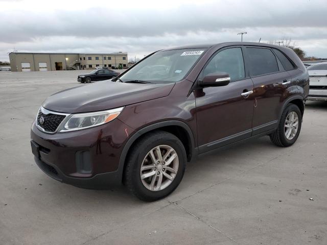 Image 1 of 2014 KIA SORENTO LX 2014 with VIN 5XYKT3A6XEG487522