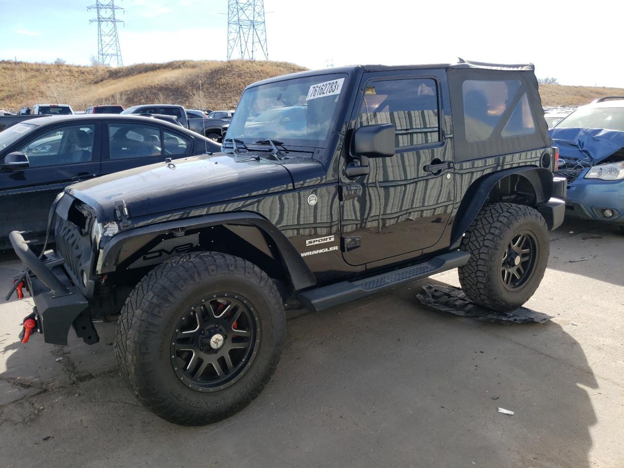 Obraz 1 z 2017 JEEP WRANGLER SPORT 2017 z VIN 1C4AJWAG5HL588164