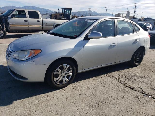 Image 1 of 2010 HYUNDAI ELANTRA BLUE 2010 with VIN KMHDU4AD9AU148894