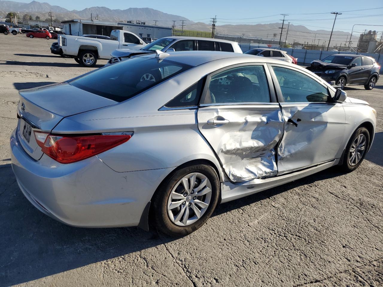 Image 3 of 2011 HYUNDAI SONATA GLS 2011 with VIN 5NPEB4AC7BH082458