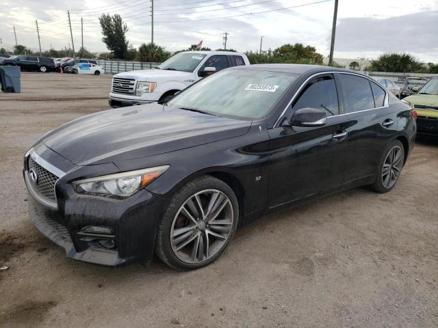 Изображение 1 2014 INFINITI Q50 BASE 2014 с VIN JN1BV7AR6EM708143