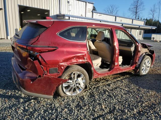 Image 3 of 2020 TOYOTA HIGHLANDER LIMITED 2020 with VIN 5TDDZRBH6LS039174
