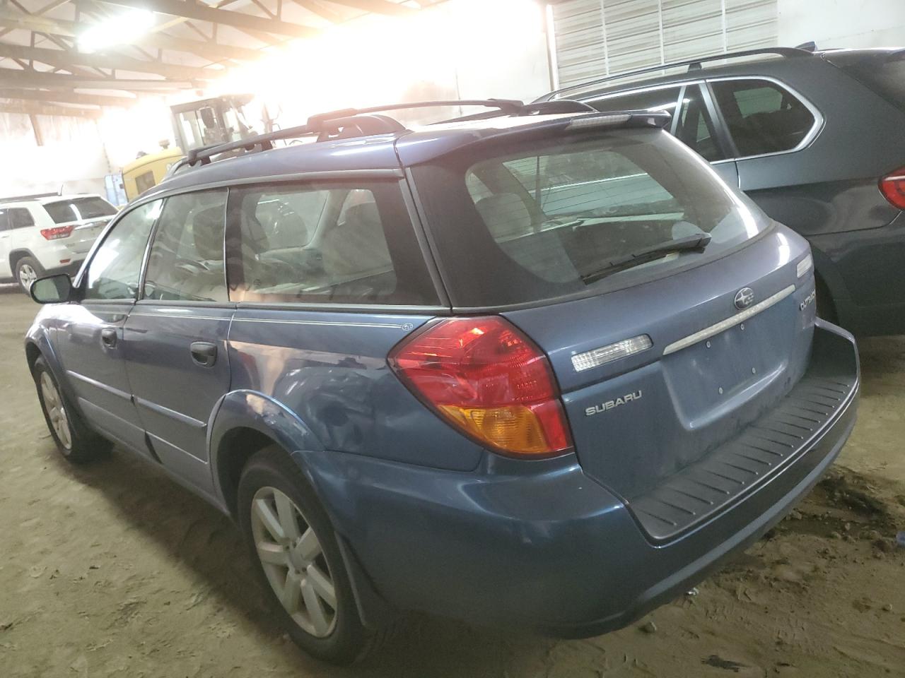Изображение 2 2006 SUBARU LEGACY OUTBACK 2.5I 2006 с VIN 4S4BP61C967302592