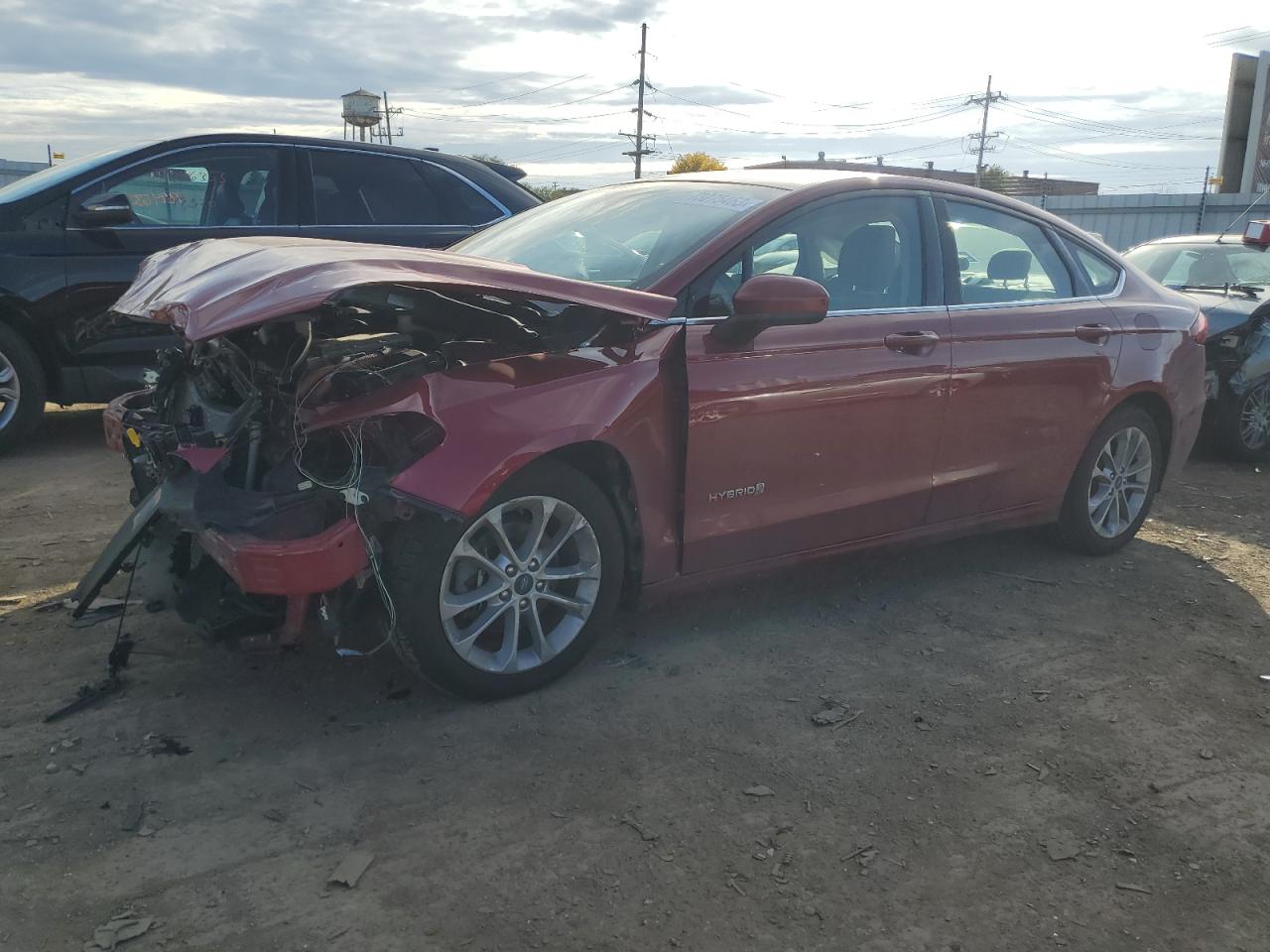 Obraz 1 z 2019 FORD FUSION SE 2019 z VIN 3FA6P0LU1KR224892