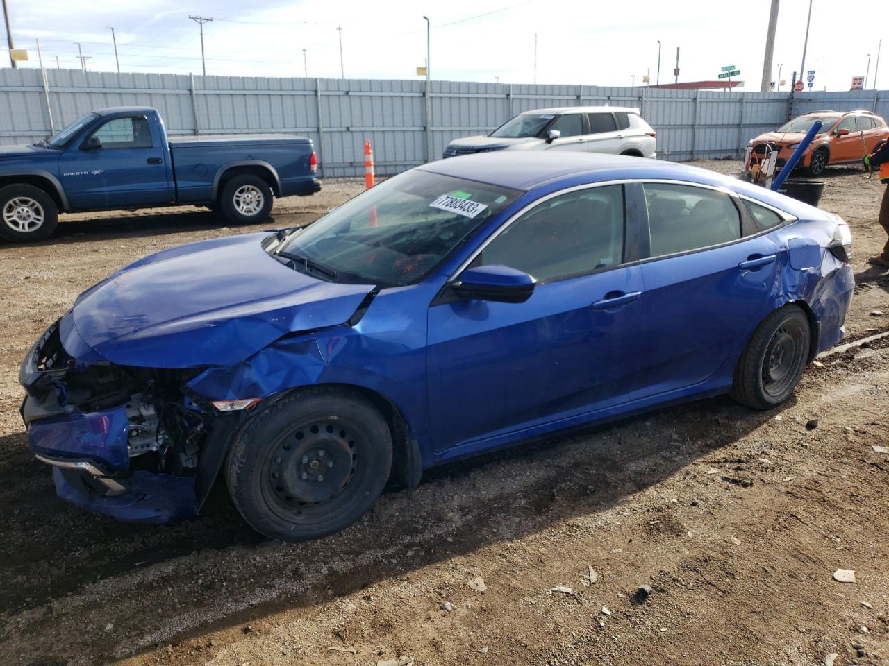 Изображение 1 2019 HONDA CIVIC LX 2019 с VIN 19XFC2F63KE040401