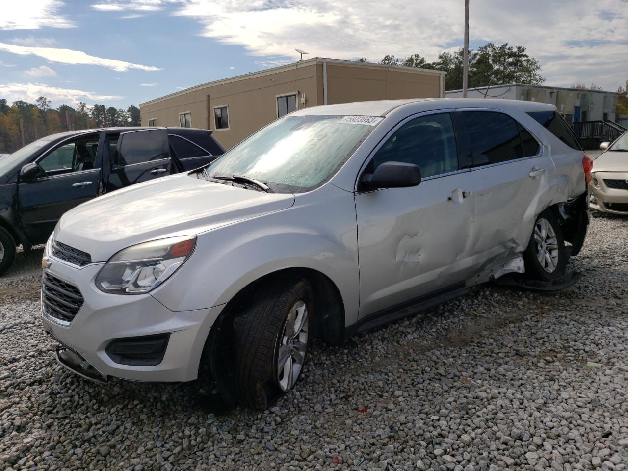 Image 1 of 2017 CHEVROLET EQUINOX LS 2017 with VIN 2GNALBEKXH1581726