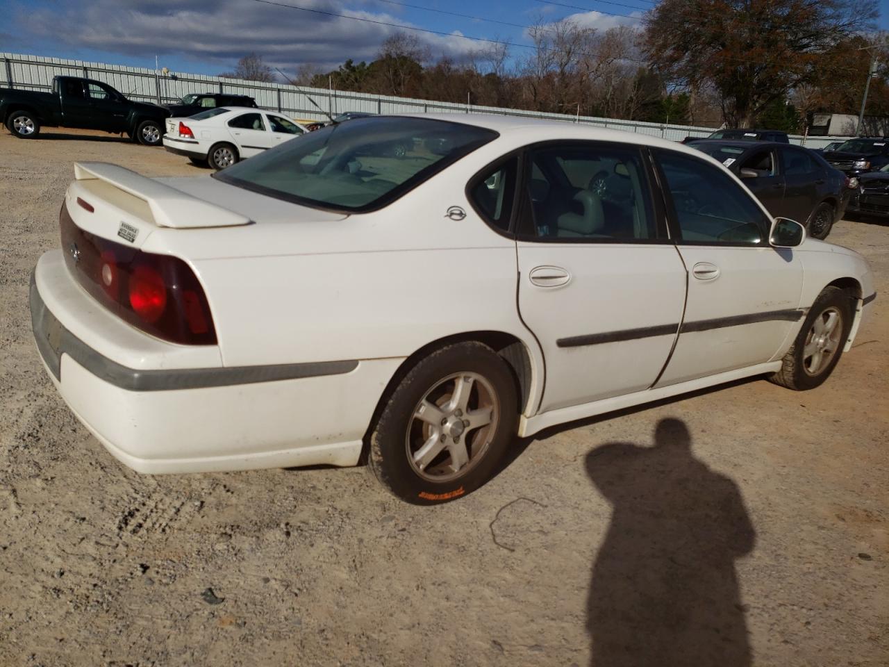 Image 3 of 2003 CHEVROLET IMPALA LS 2003 with VIN 2G1WH55K039160859