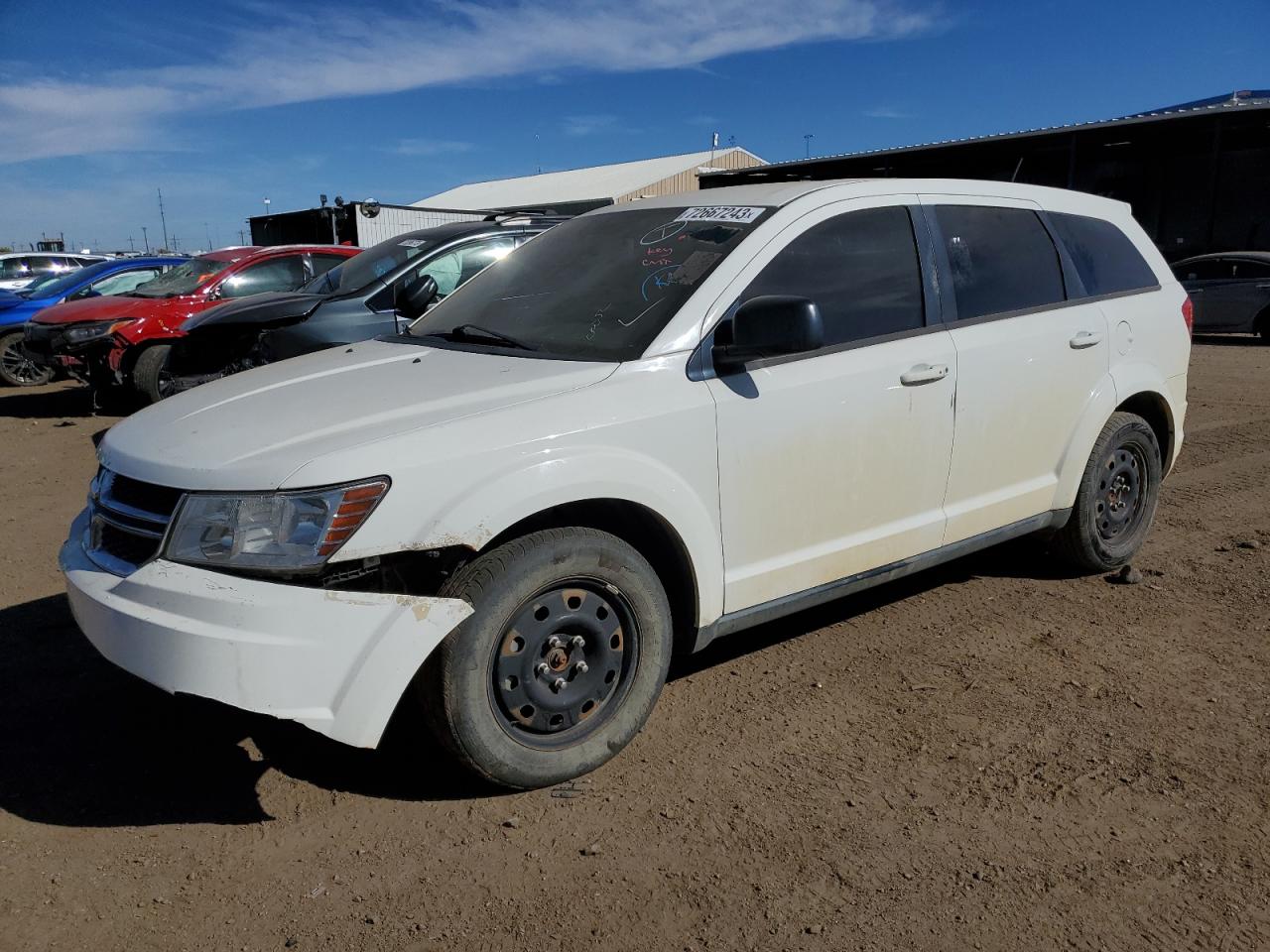 Image 1 of 2015 DODGE JOURNEY SE 2015 with VIN 3C4PDCAB1FT557032