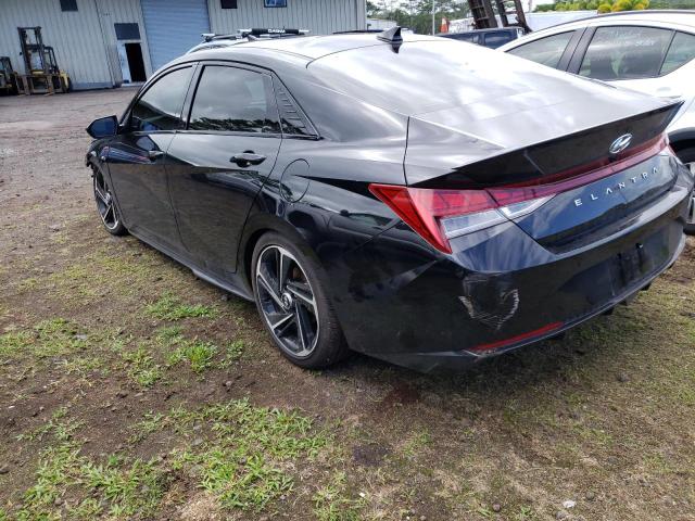 Image 2 of 2023 HYUNDAI ELANTRA N LINE 2023 with VIN KMHLR4AF0PU520890