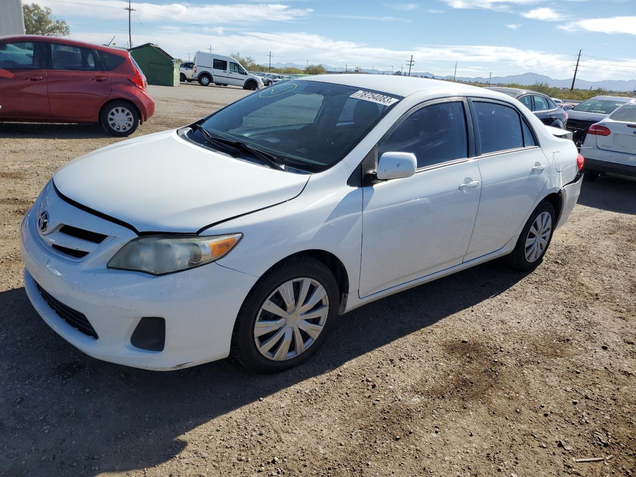 Image 1 of 2012 TOYOTA COROLLA BASE 2012 with VIN 5YFBU4EE6CP026833