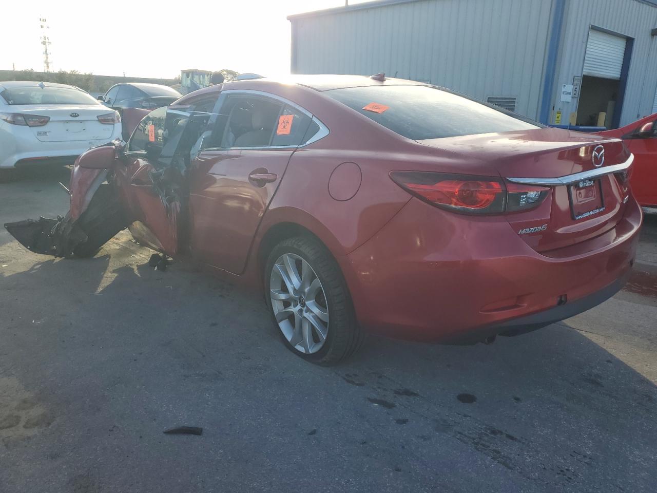 Image 2 of 2015 MAZDA 6 TOURING 2015 with VIN JM1GJ1V51F1191517