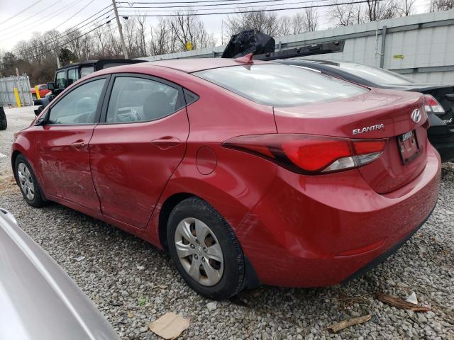 Obraz 2 z 2016 HYUNDAI ELANTRA SE 2016 z VIN KMHDH4AE4GU542373