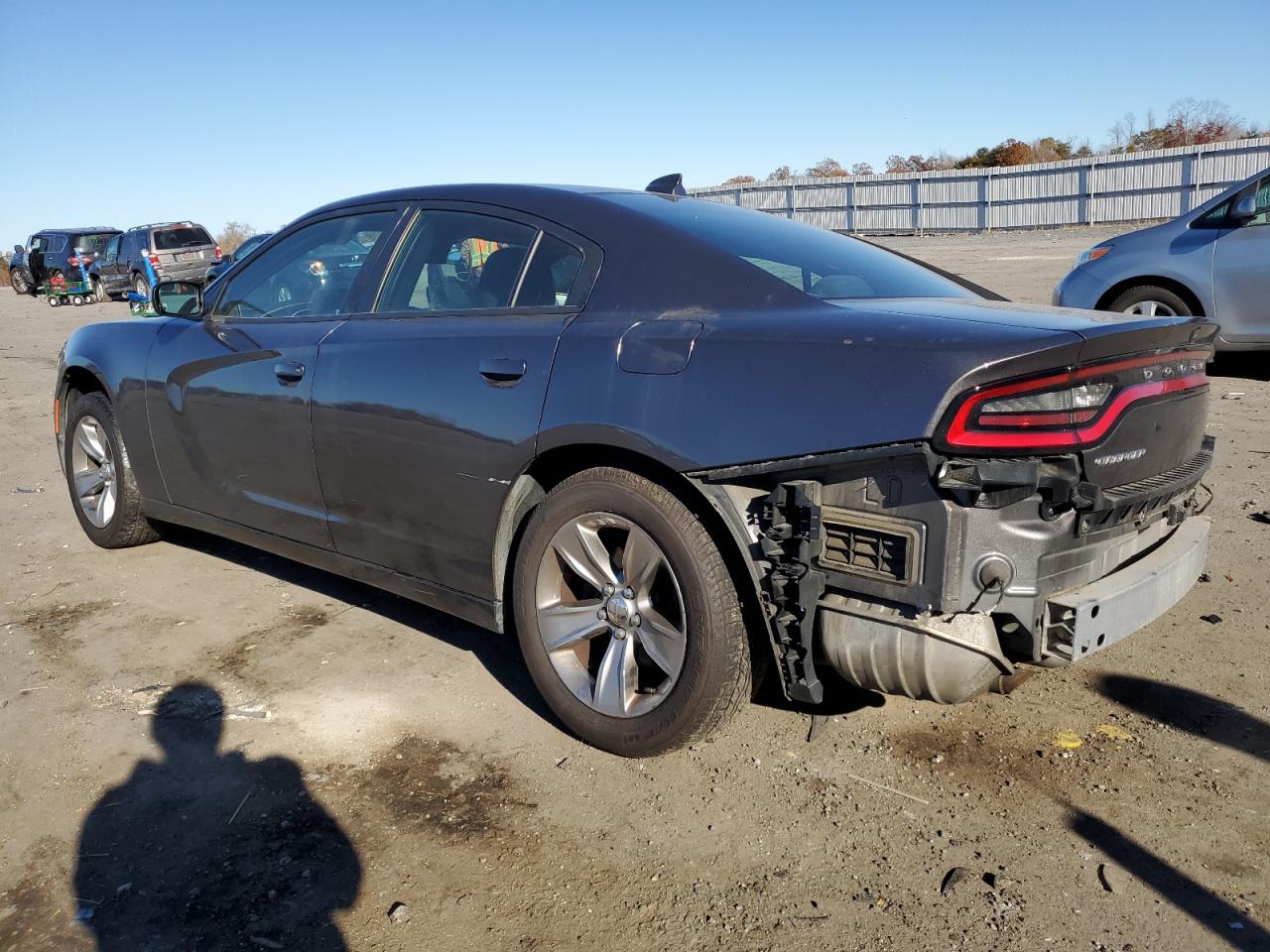Image 2 of 2018 DODGE CHARGER SXT PLUS 2018 with VIN 2C3CDXHG6JH124903