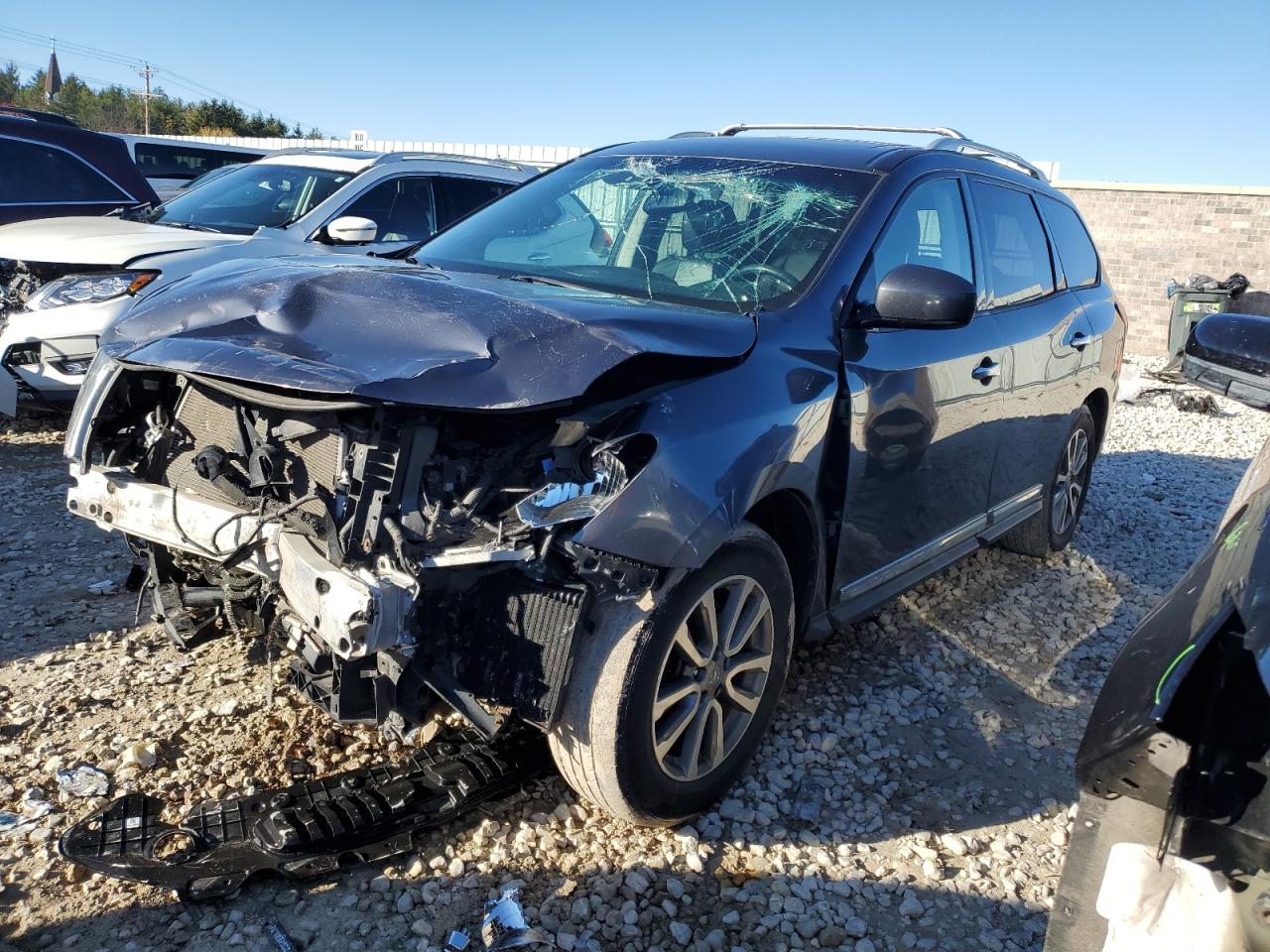 Изображение 1 2014 NISSAN PATHFINDER S 2014 с VIN 5N1AR2MM8EC622124