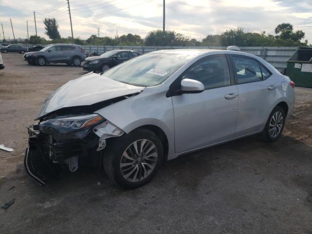 Image 1 of 2019 TOYOTA COROLLA L 2019 with VIN 2T1BURHE2KC134874