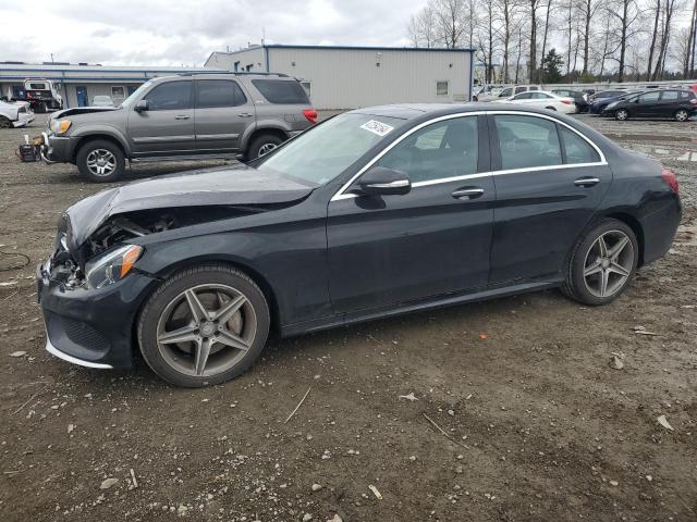 Image 1 of 2015 MERCEDES-BENZ C 300 4MATIC 2015 with VIN 55SWF4KB3FU008780