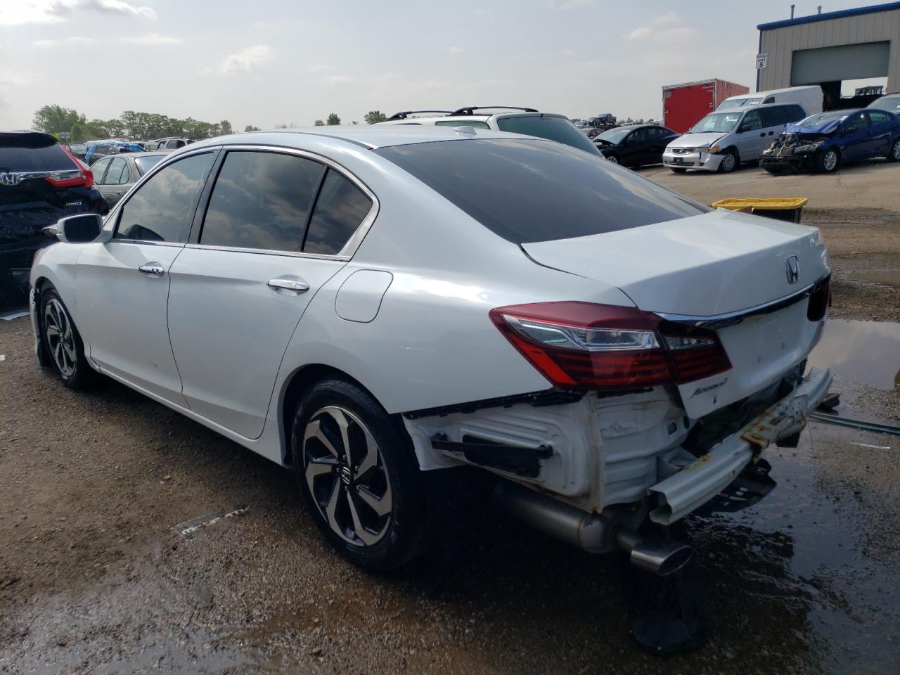 Image 2 of 2017 HONDA ACCORD EXL 2017 with VIN 1HGCR3F86HA014851