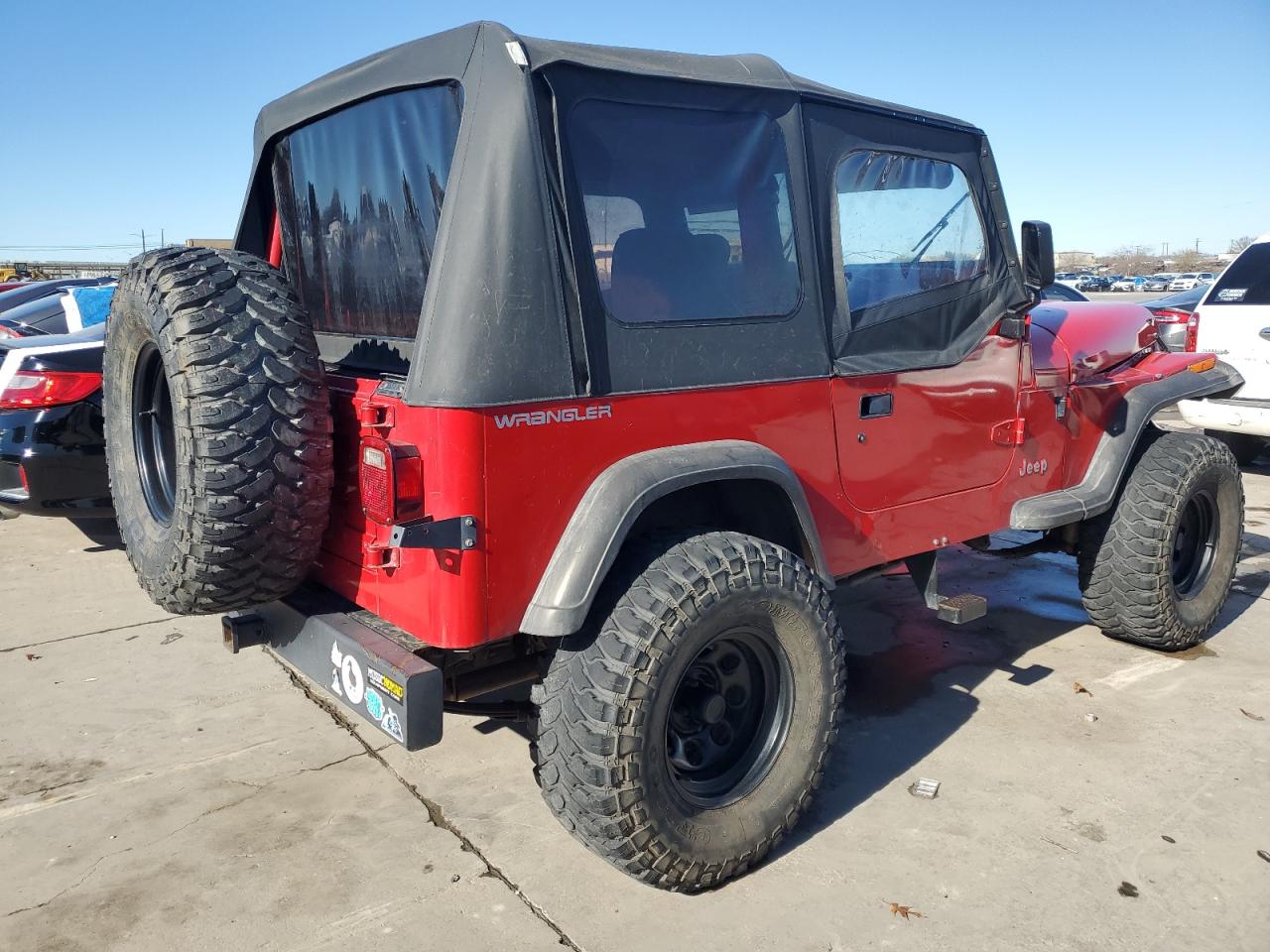 Image 3 of 1993 JEEP WRANGLER / YJ S 1993 with VIN 1J4FY19P2PP224083